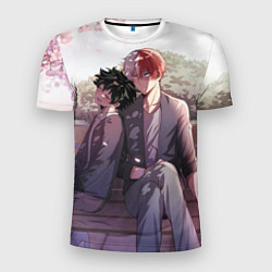 Футболка спортивная мужская Моя Геройская Академия, цвет: 3D-принт