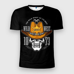 Футболка спортивная мужская Wild West sheriff, цвет: 3D-принт