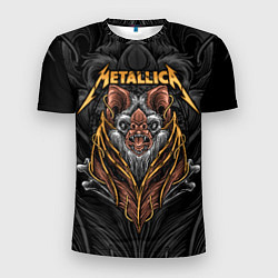 Мужская спорт-футболка Metallica мышь летучая