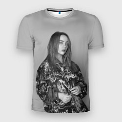 Футболка спортивная мужская Billie Eilish, цвет: 3D-принт