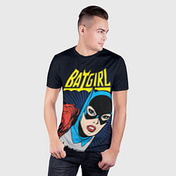 Футболка спортивная мужская Batgirl, цвет: 3D-принт — фото 2