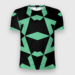 Футболка спортивная мужская Abstract zigzag pattern, цвет: 3D-принт