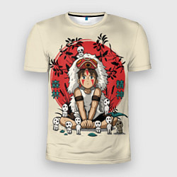 Футболка спортивная мужская Princess Mononoke, цвет: 3D-принт