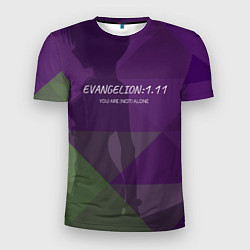 Футболка спортивная мужская Evangelion: 111, цвет: 3D-принт