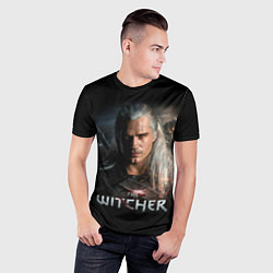 Футболка спортивная мужская THE WITCHER, цвет: 3D-принт — фото 2