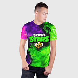 Футболка спортивная мужская BRAWL STARS, цвет: 3D-принт — фото 2