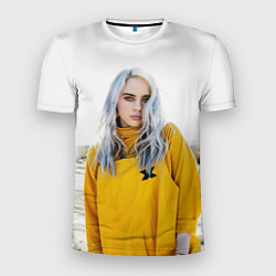 Футболка спортивная мужская BILLIE EILISH, цвет: 3D-принт