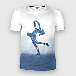 Мужская спорт-футболка Фигурное катание