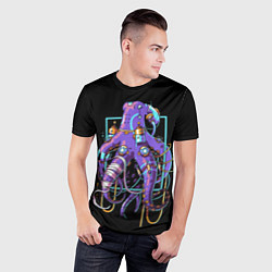 Футболка спортивная мужская Octopus, цвет: 3D-принт — фото 2