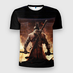 Футболка спортивная мужская Sekiro shadows die twice, цвет: 3D-принт