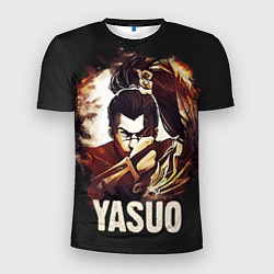 Футболка спортивная мужская Yasuo, цвет: 3D-принт