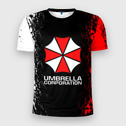 Футболка спортивная мужская UMBRELLA CORP, цвет: 3D-принт