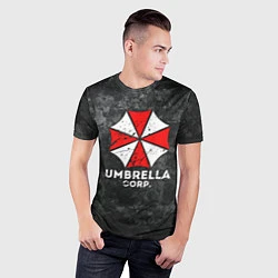 Футболка спортивная мужская UMBRELLA CORP, цвет: 3D-принт — фото 2