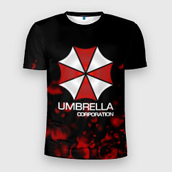 Футболка спортивная мужская UMBRELLA CORP, цвет: 3D-принт