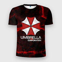 Футболка спортивная мужская UMBRELLA CORP, цвет: 3D-принт