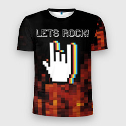 Мужская спорт-футболка Let's Rock