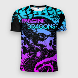 Футболка спортивная мужская Imagine Dragons, цвет: 3D-принт