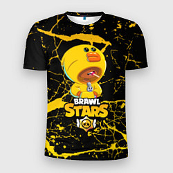 Футболка спортивная мужская Brawl Stars Leon Duck, цвет: 3D-принт