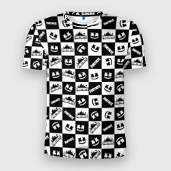 Мужская спорт-футболка Fortnite&Marshmello