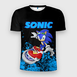 Мужская спорт-футболка Sonic