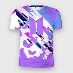 Футболка спортивная мужская BTS, цвет: 3D-принт