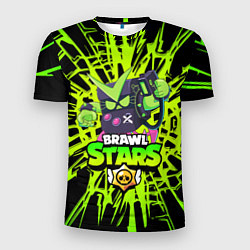 Футболка спортивная мужская BRAWL STARS VIRUS 8-BIT, цвет: 3D-принт