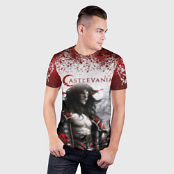 Футболка спортивная мужская Castlevania, цвет: 3D-принт — фото 2