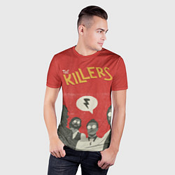 Футболка спортивная мужская The Killers, цвет: 3D-принт — фото 2