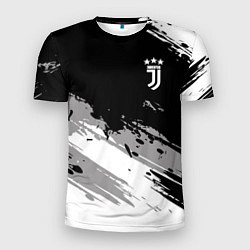 Футболка спортивная мужская Juventus F C, цвет: 3D-принт