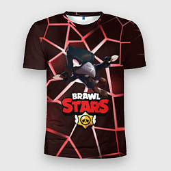 Футболка спортивная мужская Brawl Stars CROW, цвет: 3D-принт