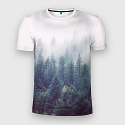 Мужская спорт-футболка Сибирский лес