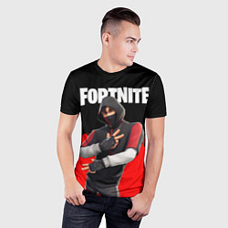 Футболка спортивная мужская FORTNITE x IKONIK, цвет: 3D-принт — фото 2