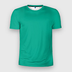 Мужская спорт-футболка Зеленый