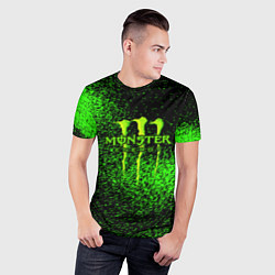 Футболка спортивная мужская MONSTER ENERGY, цвет: 3D-принт — фото 2