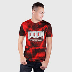 Футболка спортивная мужская Doom Eternal, цвет: 3D-принт — фото 2