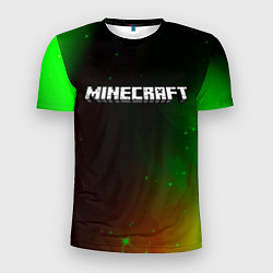 Футболка спортивная мужская MINECRAFT МАЙНКРАФТ, цвет: 3D-принт