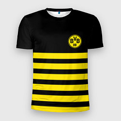 Футболка спортивная мужская BORUSSIA, цвет: 3D-принт