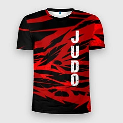 Футболка спортивная мужская Judo, цвет: 3D-принт