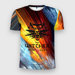 Футболка спортивная мужская The Witcher Ведьмак Logo, цвет: 3D-принт