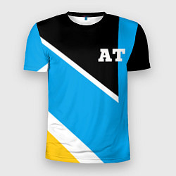 Мужская спорт-футболка Athletic team blue