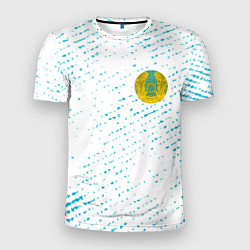 Мужская спорт-футболка KAZAKHSTAN КАЗАХСТАН