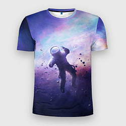 Футболка спортивная мужская Потерянный в космосе, цвет: 3D-принт