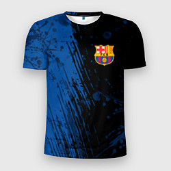 Мужская спорт-футболка FC Barcelona ФК Барселона