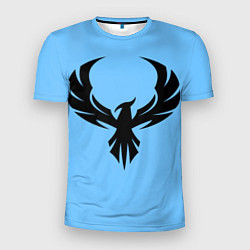 Мужская спорт-футболка Птица феникс