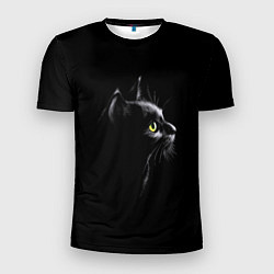 Мужская спорт-футболка Кошка