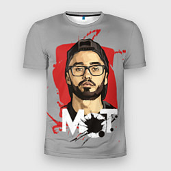Футболка спортивная мужская Портрет Мота, цвет: 3D-принт