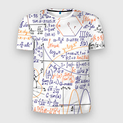 Мужская спорт-футболка Мама, я физик!
