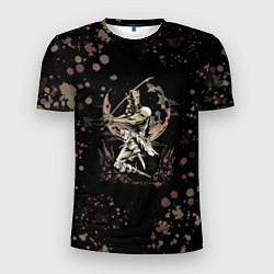 Футболка спортивная мужская Лунный самурай Z, цвет: 3D-принт