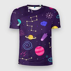 Футболка спортивная мужская Space, цвет: 3D-принт