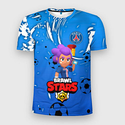 Мужская спорт-футболка BRAWL STARS SHELLY PSG